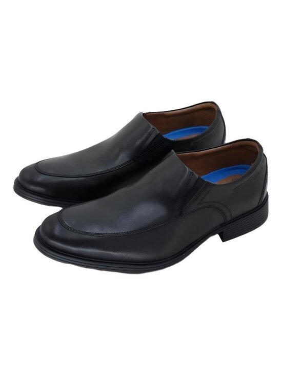 Clarks Men\'s Whiddon Step Loafers Slip On Dress Shoe Black Size 9M main image 5